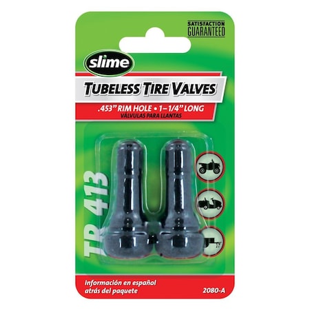 Devcon Slime Rubber 60 psi Tire Valve Core 2 pk 2080-A